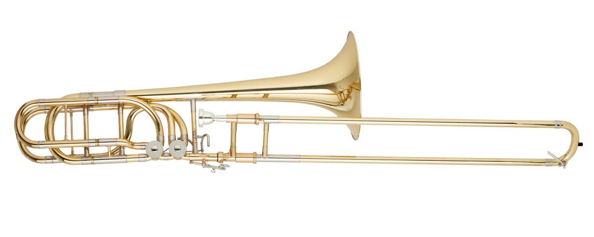 Heavy duty stand for Cimbasso or Ophicleide with adjustable height from  O'Malley Musical Instruments