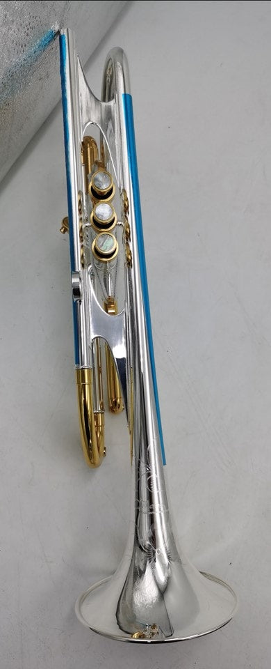 Heavy duty stand for Cimbasso or Ophicleide with adjustable height from  O'Malley Musical Instruments